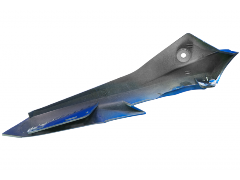 Headlamp Cover left part II 3 blue GT 125