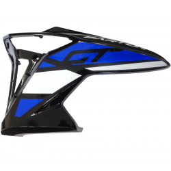 Fuel tank housing upper left blue GT 125