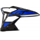 Fuel tank housing upper left blue GT 125
