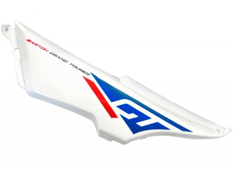 Side Cover right part 2 white GT 125
