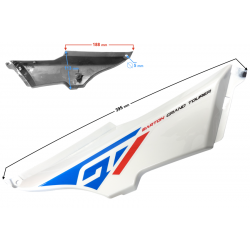 Side Cover right part 2 white GT 125