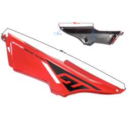 Side cover left part 2 red GT 125
