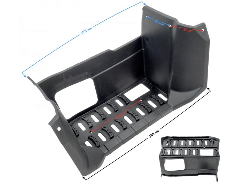 Platic left footrest cover ATV Force Platic left footrest cover ATV Force