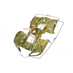 Central cover, camo ATV Force