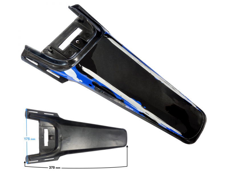 Cover - rear fender ,blue, for MiniCross DB14