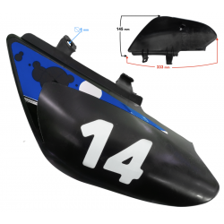 Rear left cover, blue, for MiniCross DB10 and DB14