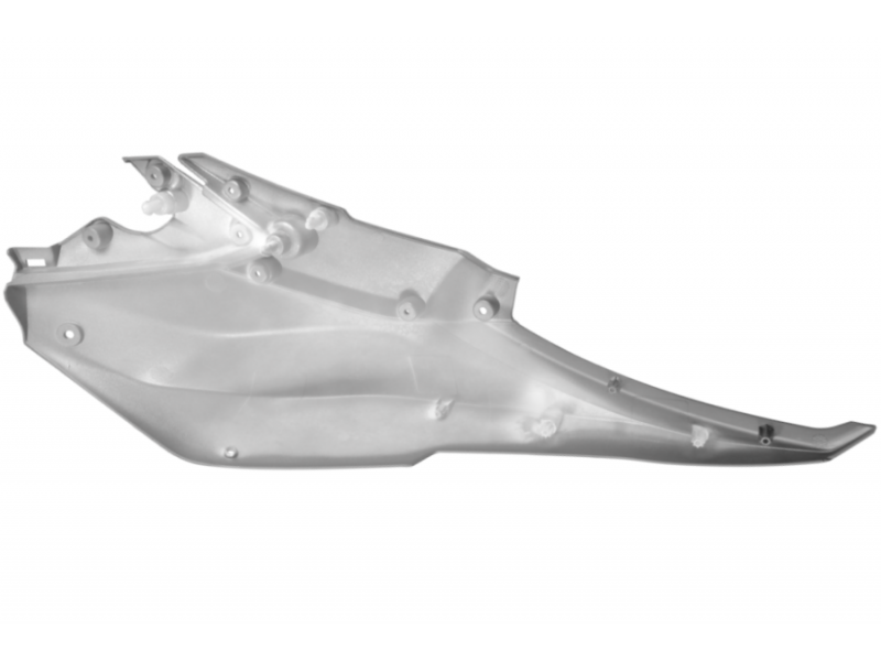 Fuel tank housing left grey VOGE 300DS