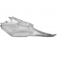 Fuel tank housing left grey VOGE 300DS