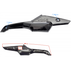 Fuel tank housing upper right black VOGE 300 Rally Fuel tank housing upper right black VOGE 300 Rally