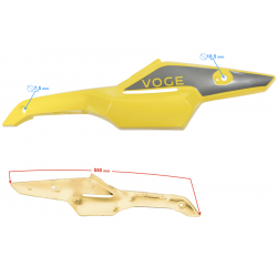 Fuel tank housing upper right yellow VOGE 300 Rally
