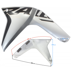 Fuel tank housing lower left black VOGE 300 Rally