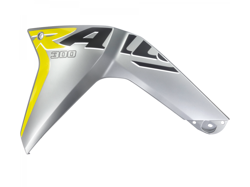 Fuel tank housing lower left yellow VOGE 300 Rally
