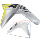 Fuel tank housing lower left yellow VOGE 300 Rally