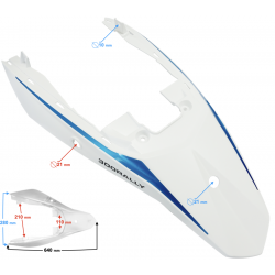 Rear housing blue VOGE 300 Rally Rear housing blue VOGE 300 Rally