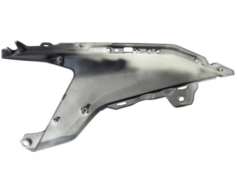 Fuel tank housing left black-yellow VOGE 125R