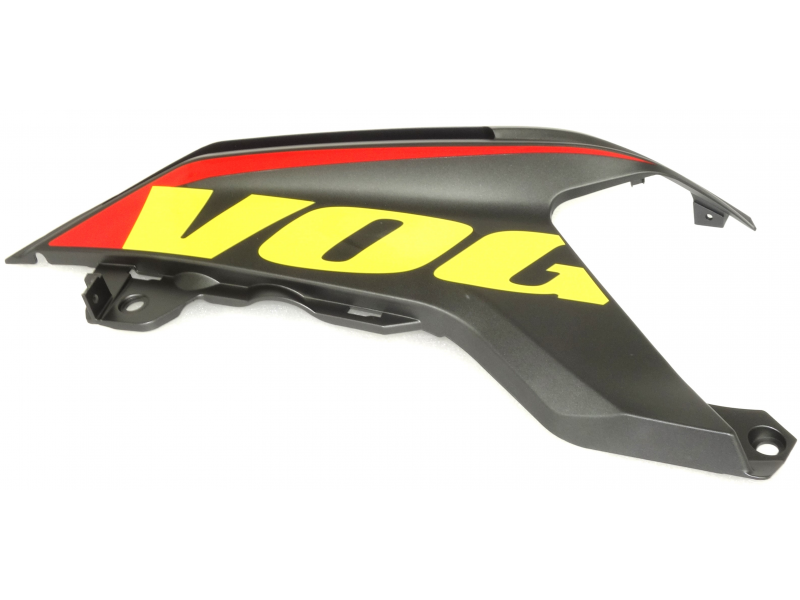 Fuel tank housing left black-yellow VOGE 125R