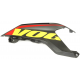 Fuel tank housing left black-yellow VOGE 125R
