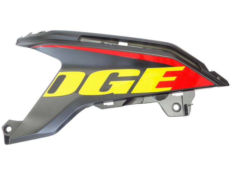 Fuel tank housing right black-yellow VOGE 125R
