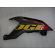 Fuel tank housing right black-yellow VOGE 125R