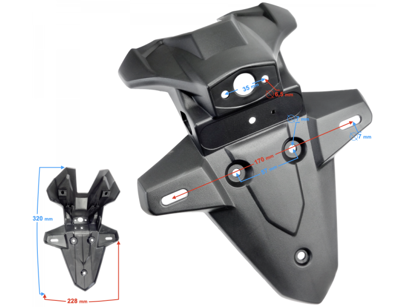 Rear fender VOGE 125R