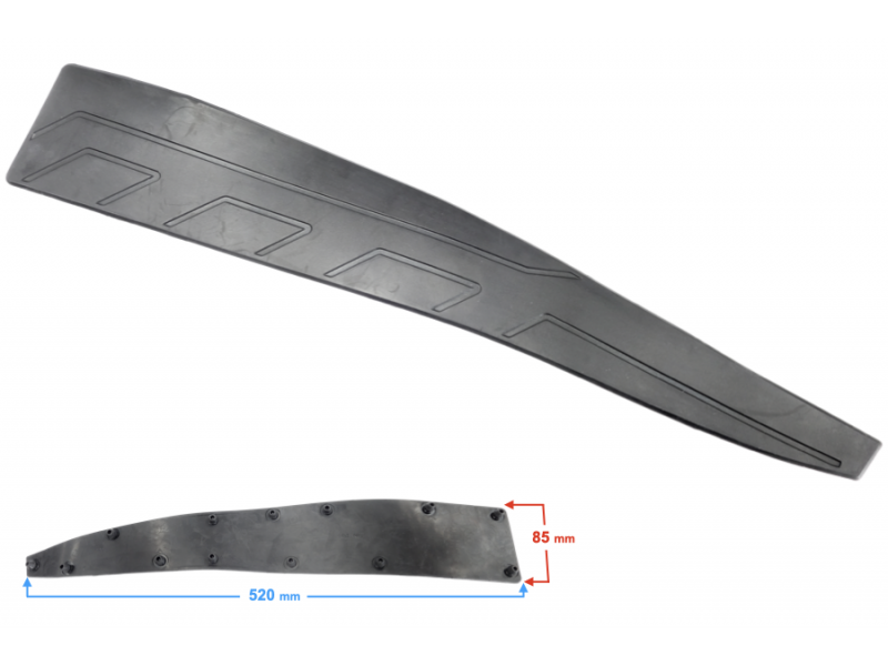 Footrest décor lower right VOGE SR125