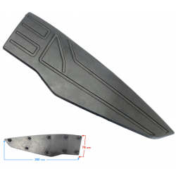 Footrest décor upper left VOGE SR125 Footrest décor upper left VOGE SR125