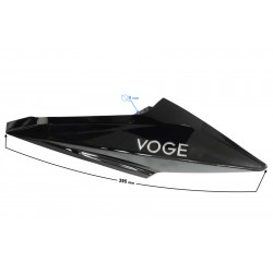 Left fuel tank cover, black VOGE 300R Left fuel tank cover, black VOGE 300R