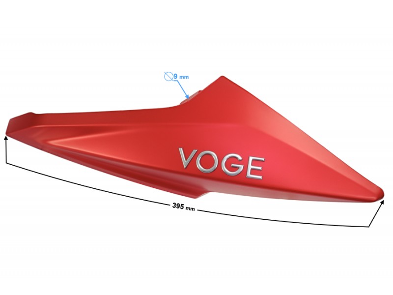 Left fuek tank cover, red VOGE 300R