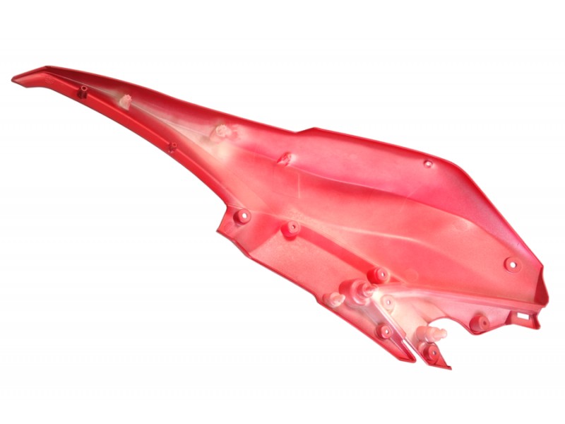 Left fuel tank cover , red VOGE 300DS