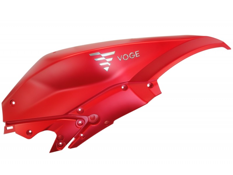 Right fuel tank cover, red VOGE 300DS