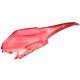 Right fuel tank cover, red VOGE 300DS