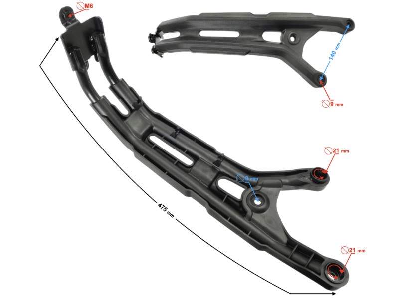 rear fender bracket cover VOGE 300AC