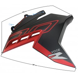 Front right top cover, black VOGE 300R