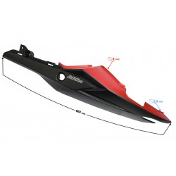 Rear left cover, red VOGE 300R