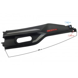 Rear left cover, red VOGE 300DS Rear left cover, red VOGE 300DS