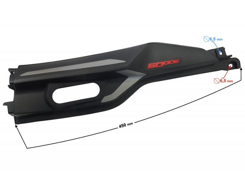 Rear left cover, red VOGE 300DS