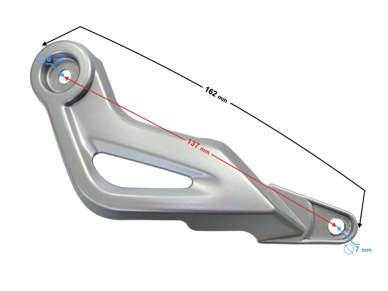 Right threshold cover, outer part VOGE 300AC Right threshold cover, outer part VOGE 300AC
