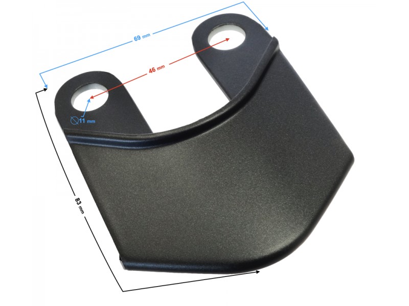 Cover rear connector black VOGE 300R
