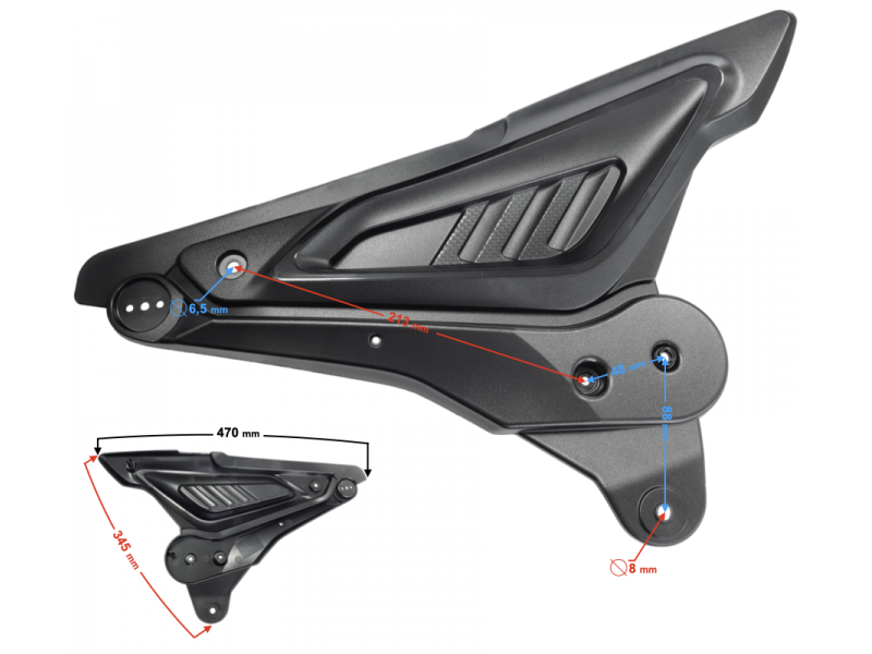 Right side Cover VOGE 300 AC