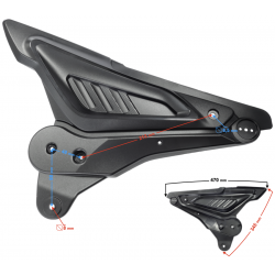 Left side Cover VOGE 300 AC