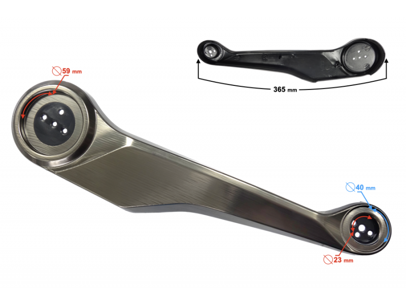 Side cover part II external left VOGE 300 AC