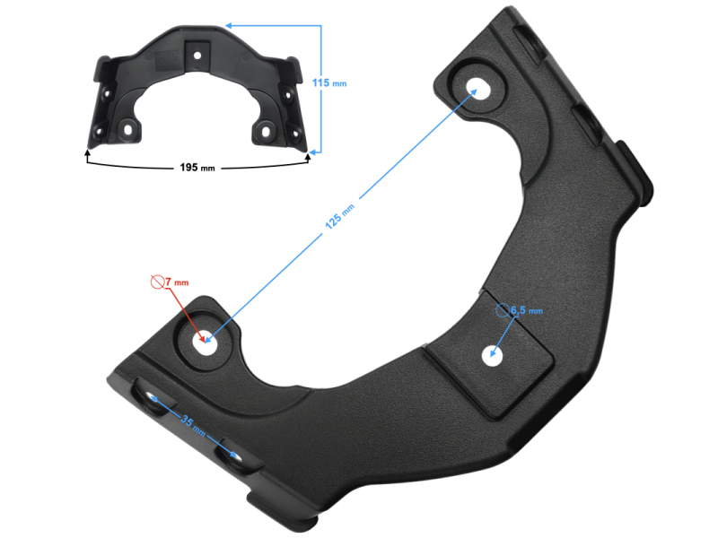 Cover rear connector VOGE 300 AC