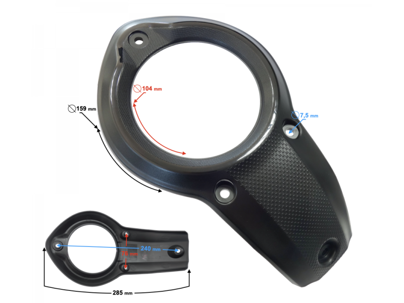 Fuel filler cover VOGE 300 AC