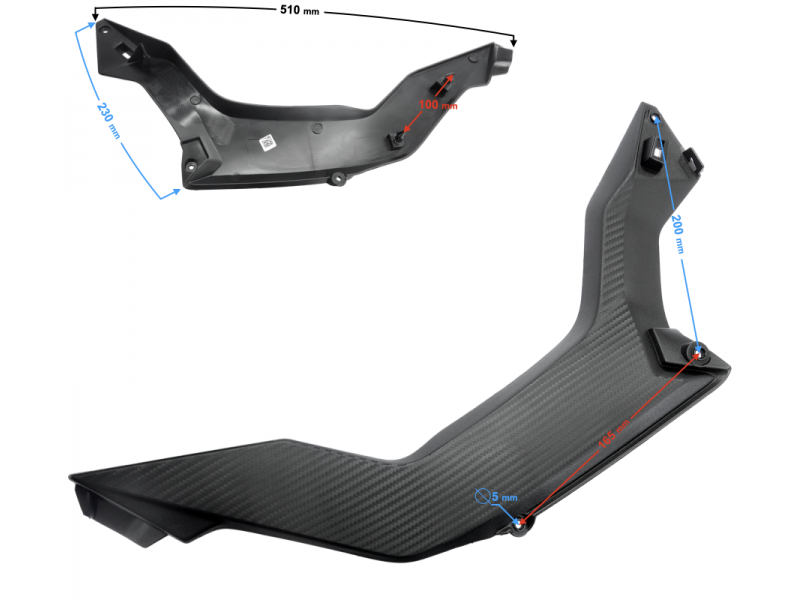 Left side Cover VOGE 300 R