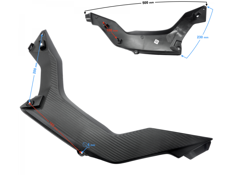 Right side Cover VOGE 300 R