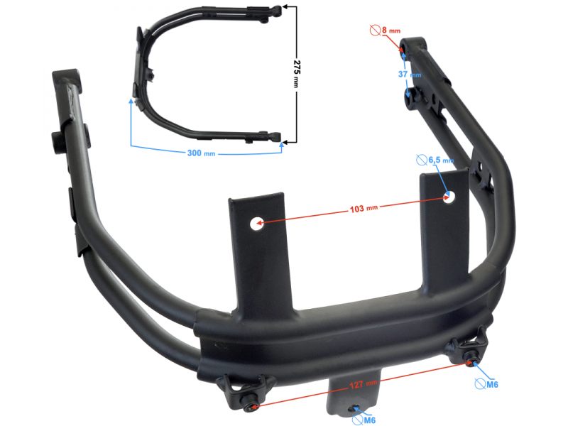 Cover- rear fender mount VOGE 300 R