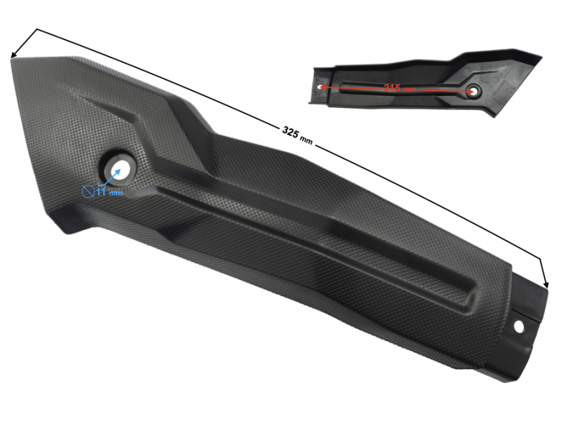 Rear fender mounting Cover left VOGE 300 R