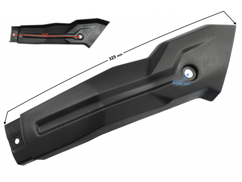 Rear right fender mounting Cover VOGE 300 R