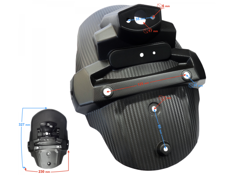 Cover - rear fender VOGE 300 R