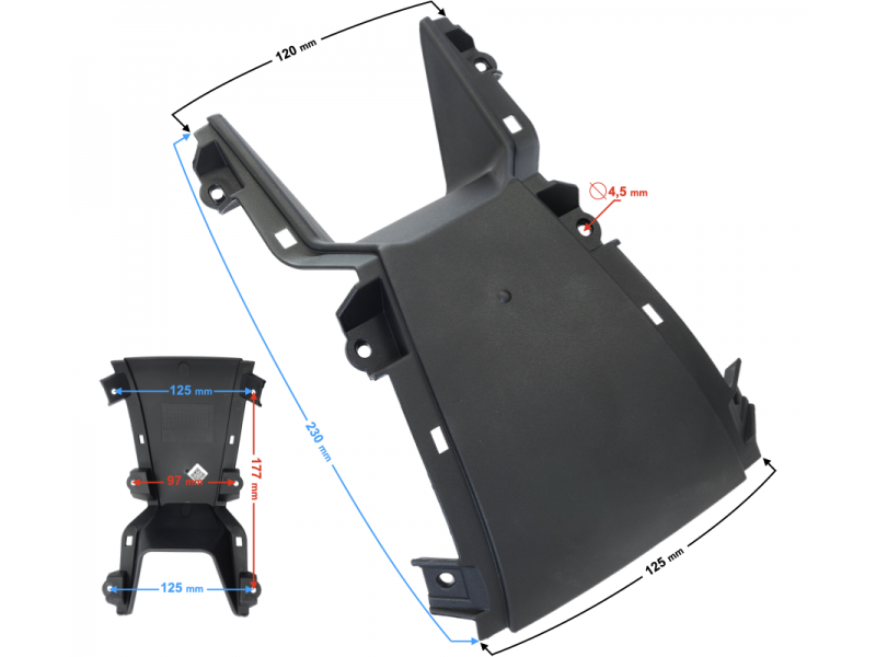 Cover coupler connector VOGE 300 DS